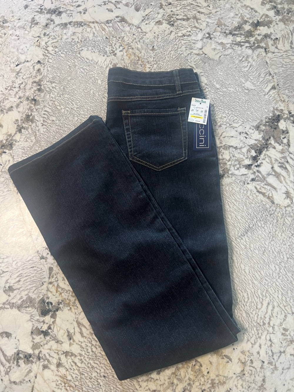 NWT Baccini Dark Wash Bootcut Jeans - High Rise - Size 10